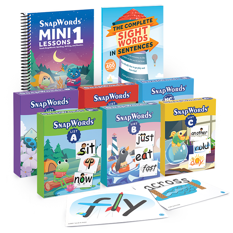 SnapWords® 306 Kit | Comprehensive Literacy Tools – Child1st