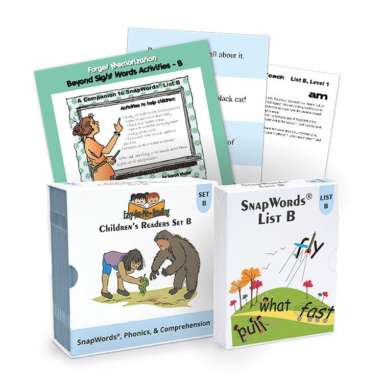 SnapWords® System Kit B | Advanced Reading Skills Development ...