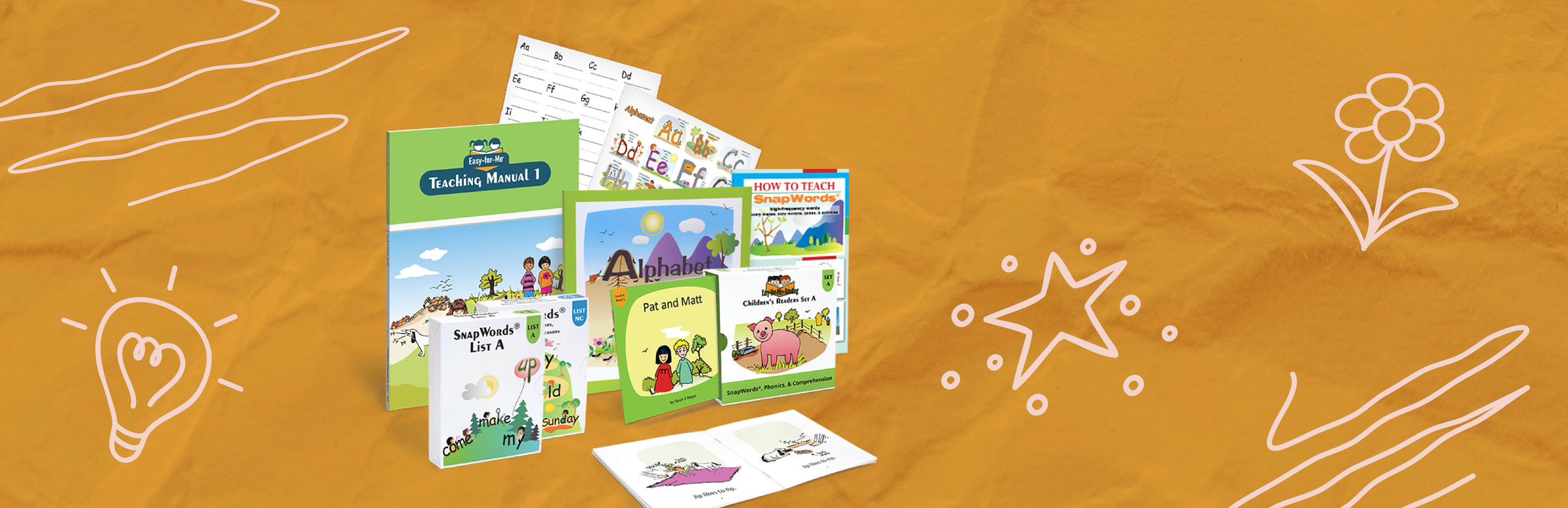 Start the Reading Journey: Easy-for-Me™ Teaching Kit 1