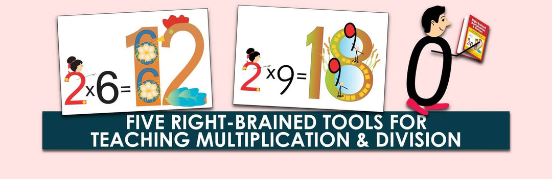 Five Right-Brained Tools For Teaching Multiplication & Division | Child1st Publications