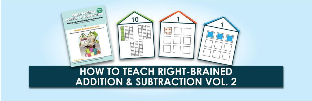 How To Teach Right-Brained Addition & Subtraction Vol. 2 | Child1st Publications