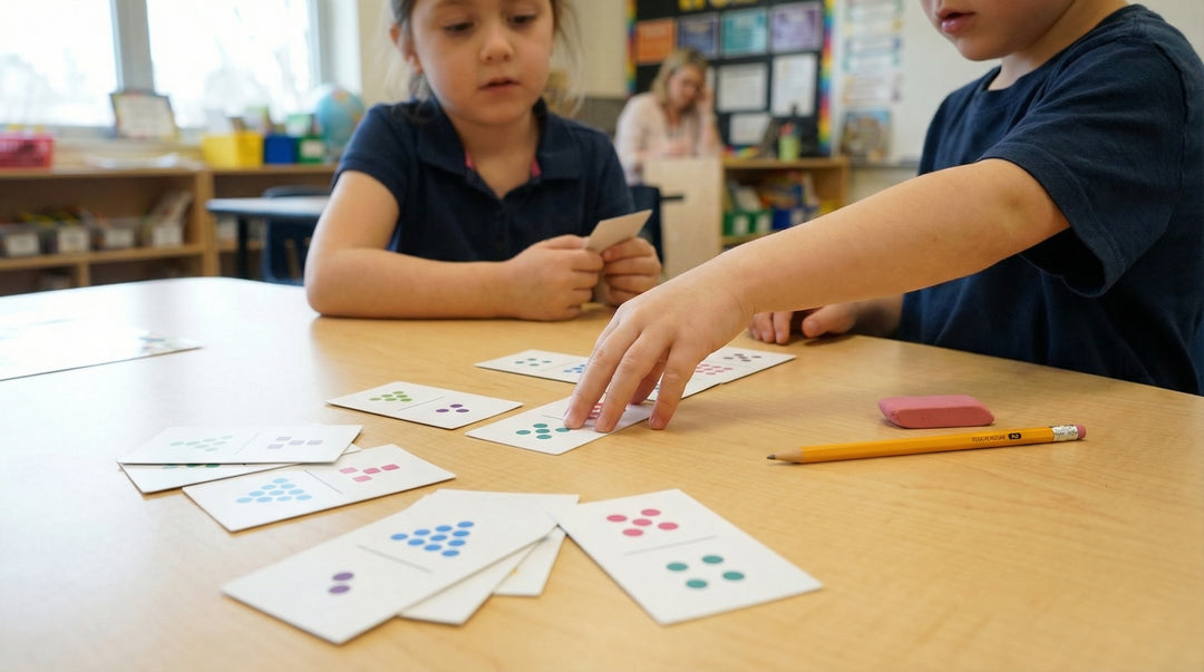 Right-Brained Addition & Subtraction Vol. 1 Domino Cards