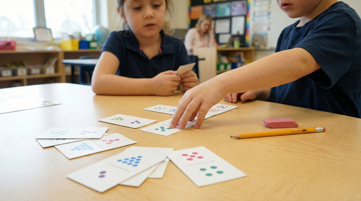 Right-Brained Addition & Subtraction Vol. 1 Domino Cards