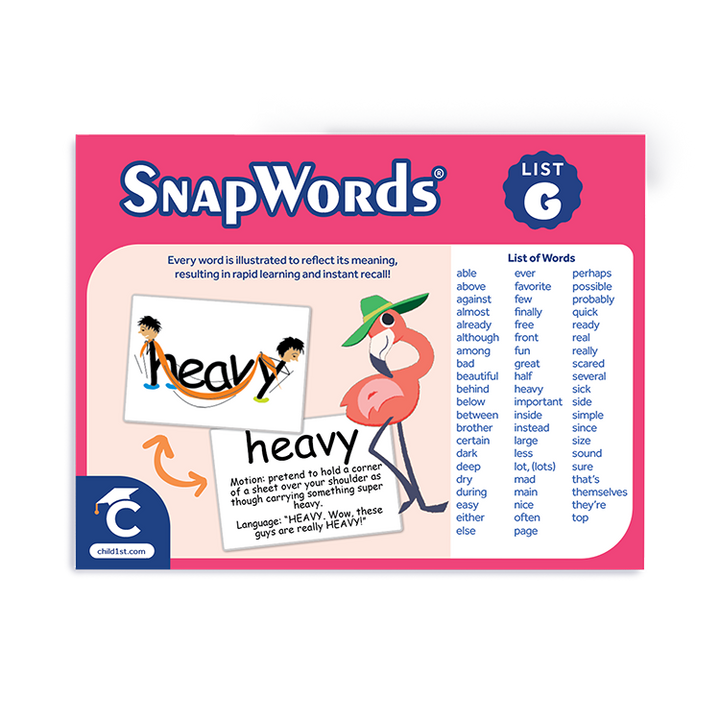 SnapWords® List G