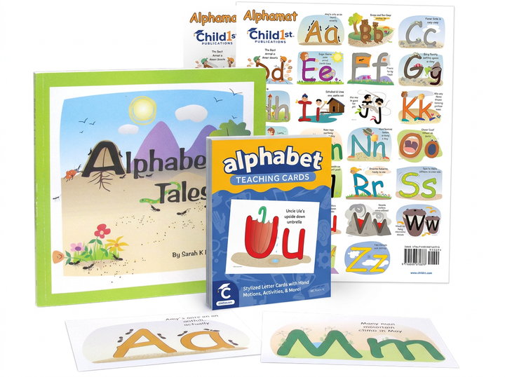 Right-Brained Alphabet Parent Kit